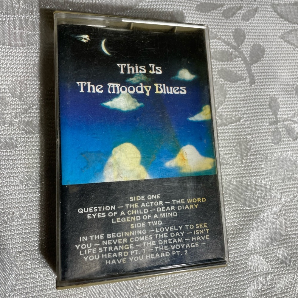 The Moody Blues cassette tape